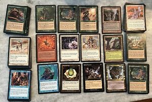Mtg Odyssey Card Lot 136 Cards | Magic The Gathering | Common / Uncommon