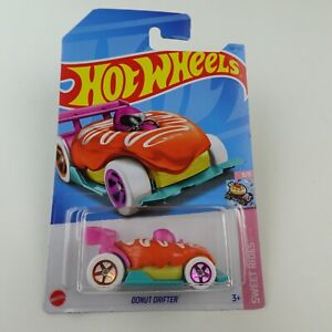 2023 Hot Wheels Treasure Hunt Donut Drifter 129/250 1:64 Diecast Car Sweet Rides