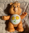 Vintage Care Bears Poseable Figure Friend Bear 1983 Kenner Smile Flowers ✨