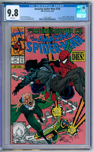 Amazing Spider-Man 336 CGC Graded 9.8 NM/MT Marvel Comics 1990
