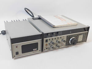 Ten-Tec (option 3) Omni VI+ Ham Radio Transceiver w/ 961 Power Supply + Manual