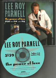 LEE ROY PARNELL The Power of love RARE PROMO Radio DJ CD single 1994 USA MINT