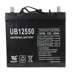 UPG UB12550GRP22NFALT912-UB12550 45825 12V 55AH 22NF Battery Scooter Wheelchair