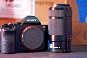 Sony Alpha A7 24.3 MP Digital Camera (Body + Lens) (Black)