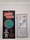 Movie World Cars Of The Stars Buena Park 1980 Brochure Map Coupon Vintage Rare!