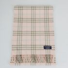 Genuine Burberry Lambswool scarf size 168CM or 66 inches excellent condition
