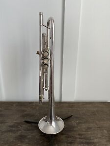 Bach Model 72 Stradivarius Professional Bb Trumpet SN 440715 Silver Strat !!!