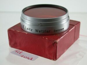 Leica Leitz Summarit xenon orange attachment push-on filter lens 44 mm A44Ø 1043/6