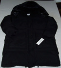 NWT Calvin Klein $380 SOLID BLACK INFINITE STRETCH Puffer Coat XXL 1X WARM COZY