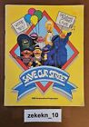 Vintage 1985 Sesame Street Live Save Our Street Program & Activity Book Souvenir