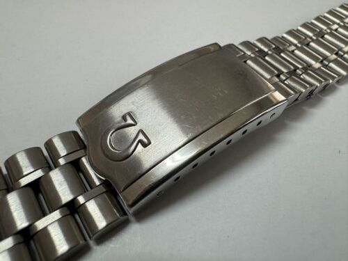 Genuine OMEGA Seamaster Cosmic 1118/022 Watch Band Bracelet Strap Belt #314 .