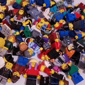 LEGO Minifigures Lot of 10 Assorted Bulk Figures Random