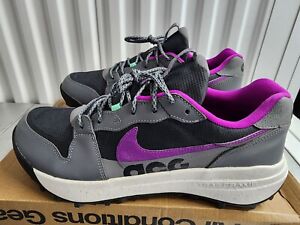 Nike ACG Lowcate - Smoke Grey/Vivid Purple/Phantom/ Dark Smoke Grey - Size 12