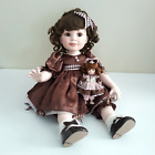 Marie Osmond Buttons And Bows Chocolate Anyone? Doll Porcelain 13