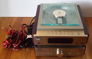 Vintage GPX Compact CD Player Stereo Home Music System AM/FM w/ Power Amplifier