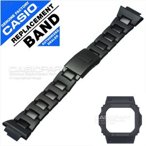 Genuine CASIO G-SHOCK GW-M5600BC  GW-M5610BC Black Band Combi Bracelet & Bezel
