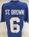 Equanimeous St. Brown Signed Notre Dame Fighting Irish Football Jersey  w/ COA