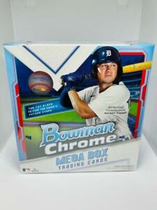 2021 Bowman Chrome Baseball Mega Box - 7 Packs