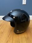 Vintage 70’s 80's BELL R-T Motorcycle Helmet Sz 7 1/8-57cm RT Black