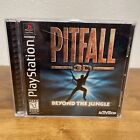Pitfall 3D: Beyond the Jungle (Sony PlayStation 1, 1998) PS1 Complete Near MINT