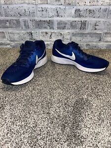 Nike Air Zoom Pegasus 34 Men Size 9 Blue Running Shoes Sneakers 880555-413