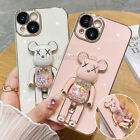 New Cute Candy Cool Bear Shockproof Case For iPhone 14 13 Pro Max 12 11 XS XR US