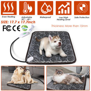 Electric Pet Heating Pad Warmer Heater Bed Heated Mat Dog/Cat Puppy Waterproof