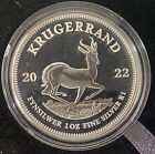 2022 South Africa Krugerrand 1oz .999 Silver Proof Coin w/OGP & COA 20k Minted