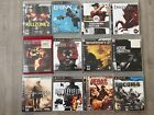 LOT OF 12 PS3 GAMES, Sony PlayStation 3 Games Tested PREOWNED