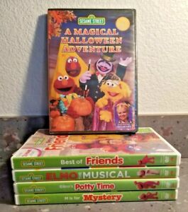 Sesame Street    (5 DVD Set)    Titles Below    Region 1   Children & Family  LN
