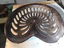 Rare antique  Deering Implement Seat Cast Iron