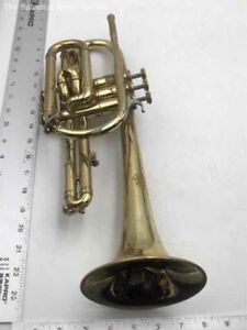 Vintage Brass Beginner & Advanced Musical Instrument Standard Trumpet With Case