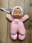 Vintage 1991 Fisher Price Puffalump Kids  Baby Doll Plush Body Pink NO LIGHT