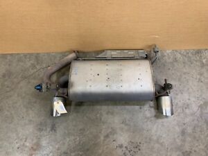 03-08 NISSAN 350Z COUPE REAR EXHAUST MUFFLER TAIL PIPE&TIP ASSEMBLY, OEM LOT3364