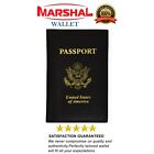 Genuine Leather US Passport Cover ID Holder Wallet Travel Case Handmade Black