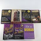 Rich Dad Poor Dad /Advisors Lot of 7 books Rich Woman, Rich Brother Rich Sister