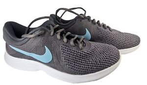 Nike Revolution 4 Women's Shoes Running Size 8.5 Trainers Sneakers Gray Footwear