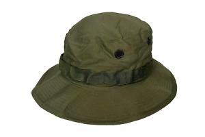New Unissued 1969 Vietnam US Army OG-107 Green Ripstop Jungle Boonie Hat 6 5/8