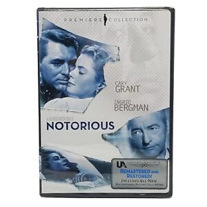 New ListingNotorious DVD Alfred Hitchcock Cary Grant Ingrid Bergman Remastered BRAND NEW