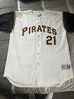 Roberto Clemente Pittsburgh Pirates 1966 Home Majestic Baseball Throwback Jersey