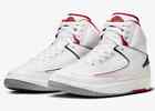 Nike Air Jordan 2 Retro Origins White Fire Red DR8884-101 Men sizes BRAND NEW
