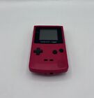 Nintendo Game Boy Color Berry Handheld Console System Tested