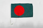 Bangladesh Car Flag 18'' x 12'' - Bangladeshi Car flags 30 x 45cm - Banner 18x12