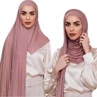 Premium Jersey Hijab Single Loop Hijab Pull On Hijab Muslim Pinless Hijab