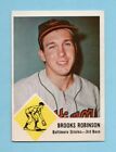 1963 Fleer #4 Brooks Robinson Baltimore Orioles Baseball Card EX+