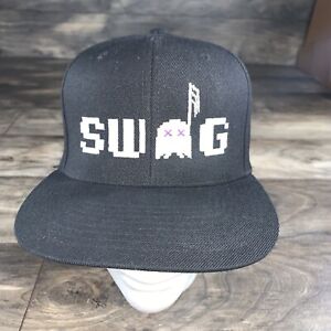 SWAG Black SnapBack Cap/Hat The Classics By Yupoong Pac-Man Ghost