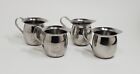 4 Vintage Vollrath Stainless Steel Diner Restaurant Mini Creamers Syrup 46003 A5