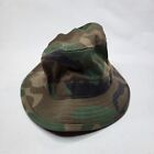 New Military Woodland Camo Boonie Hat Cap Hot Weather Sun Hat Sz Small