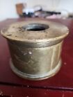 Cool Vintage Trench Art .50 Cal Shell 2 Piece Ashtray