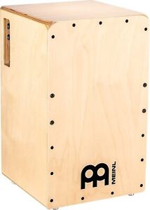 MEINL Pickup String Cajon Box Drum with Electronics for Amp or PA System and...